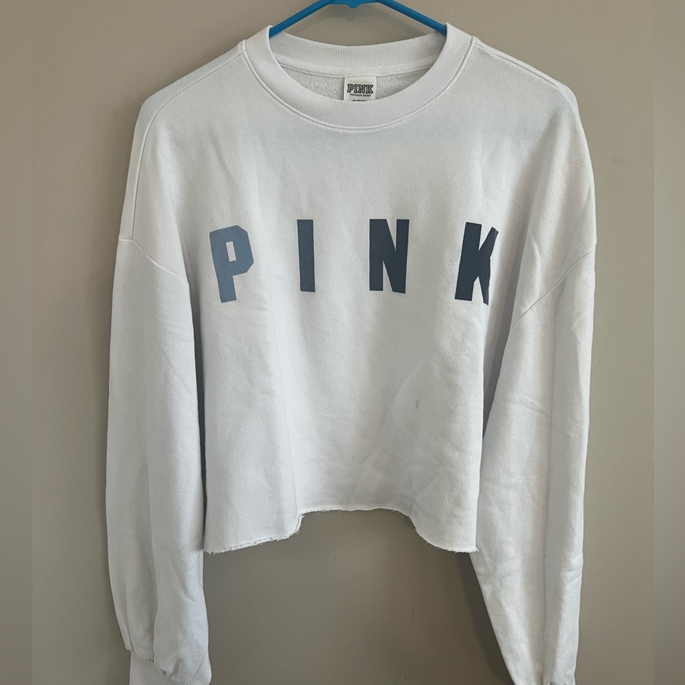 Victoria’s Secret PINK Cropped Sweatshirt Medium